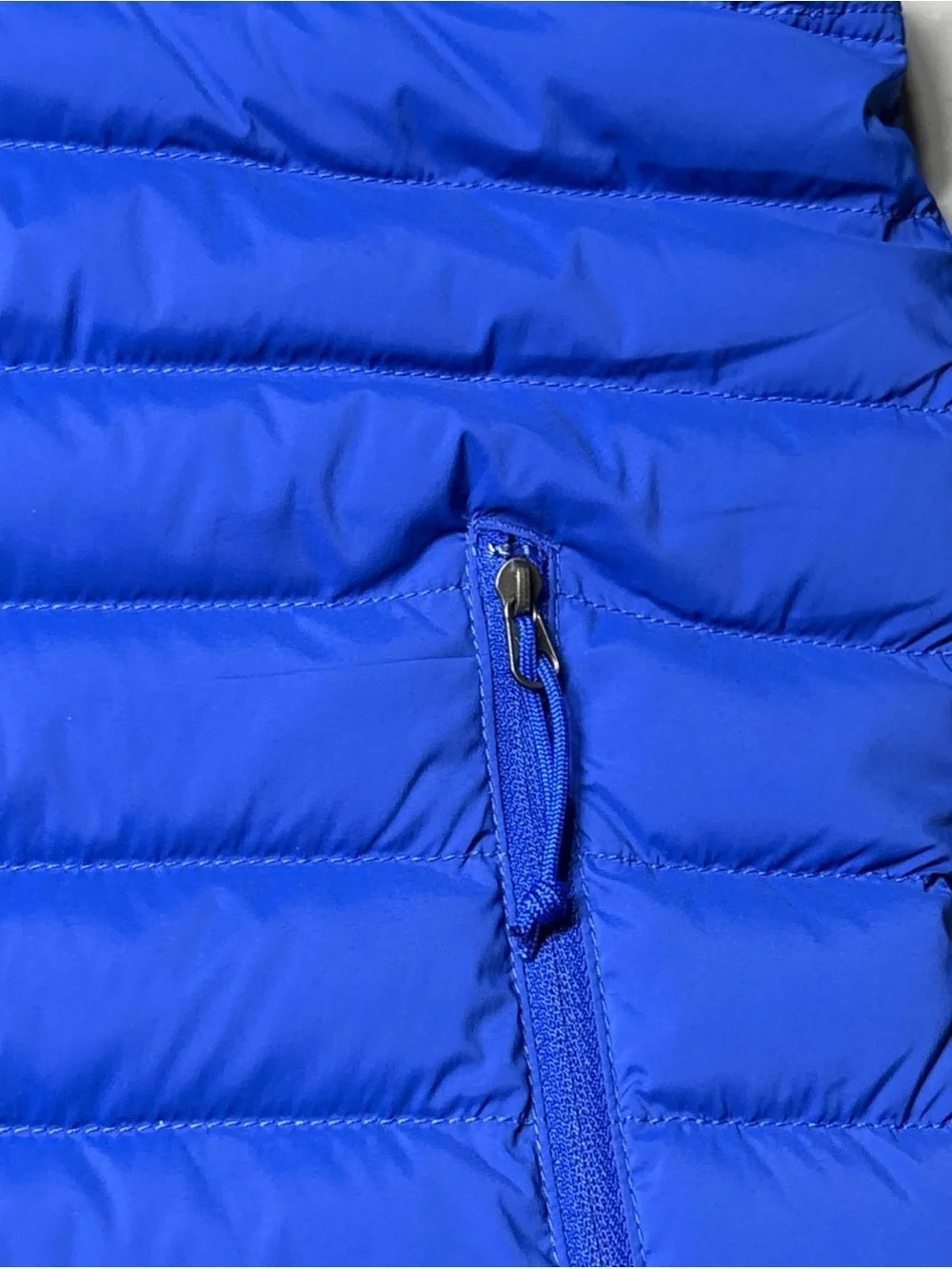The North Face 700 Fill Down Puffer Vest Royal Blue XXL Golf Hiking Outdoors